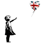 Banksy UK Election Brexit Balloon Girl