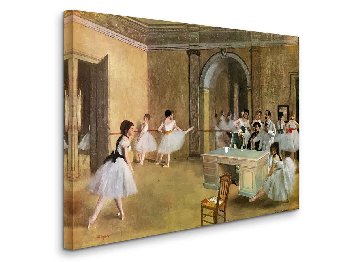 BANKSY Simon Cowell in Degas Ballet Fine Art Paper or Canvas Print ...