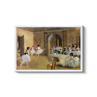 a painting of a group of people in a room