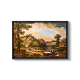 a painting of a painting of a landscape