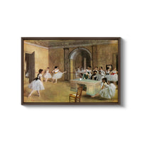 a painting of a group of people in a room